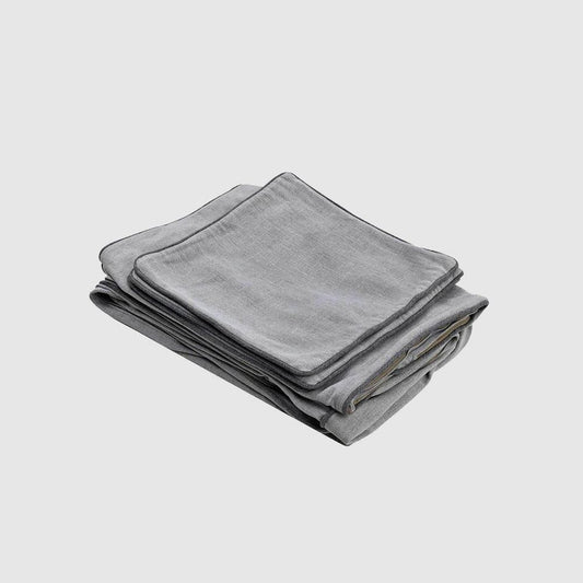 Slip Cover Only - Byron Hamptons 3 Seat Sofa Pebble Grey