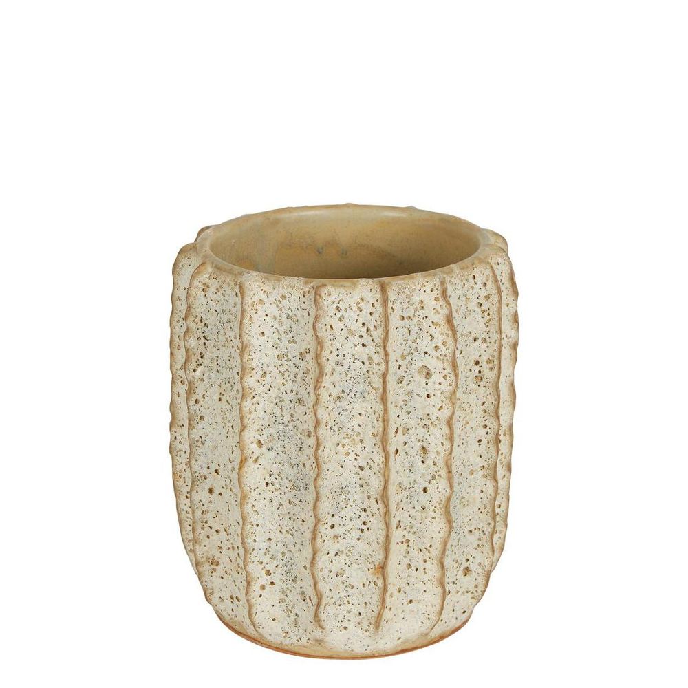 Sponge Tube Coral Ceramic Vase Small Moss Natural