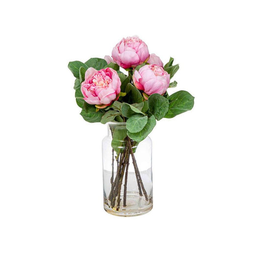 Pink Peony In Toby Vase Sml