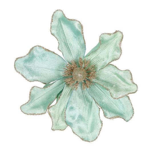 Magnile Velvet Clip On Magnolia Green