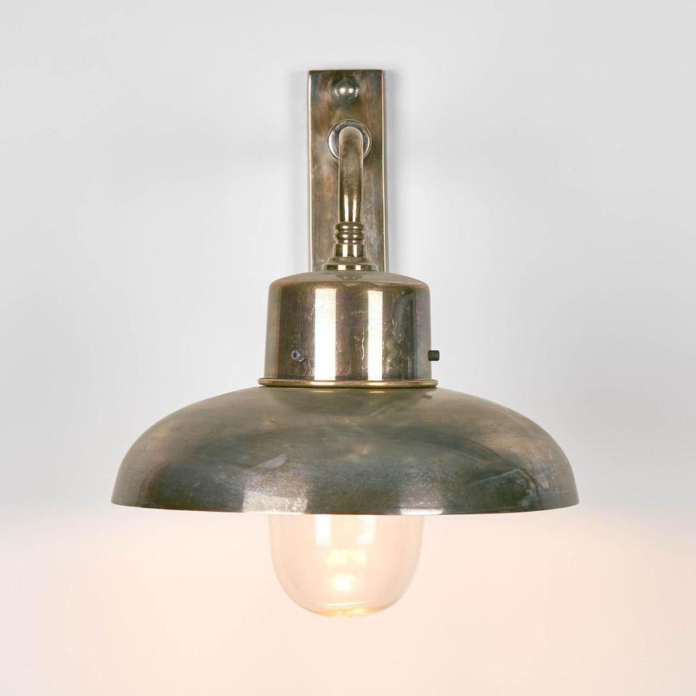 Bridgewater Outdoor Wall Light Silver