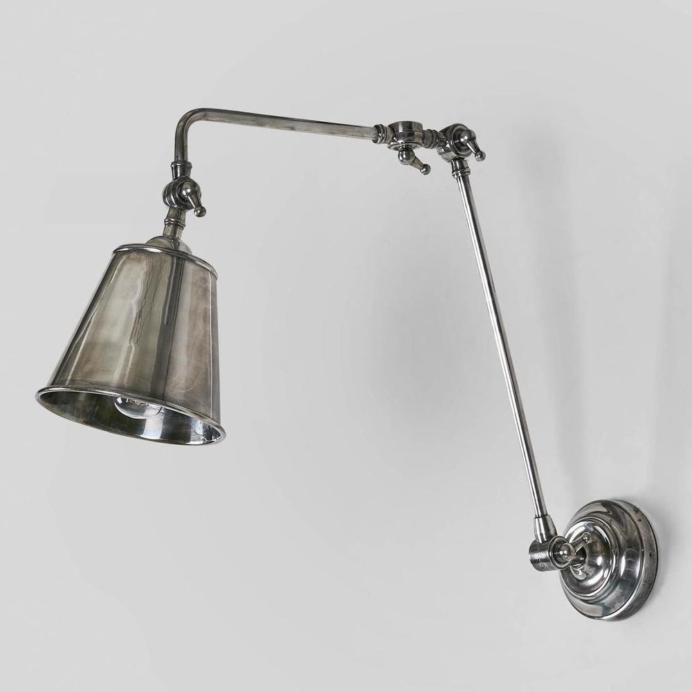 Cromwell Wall Light Antique Silver