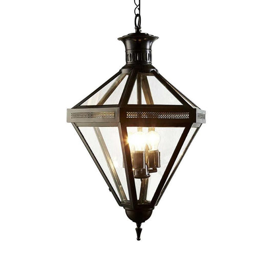 Rockefella Ceiling Pendant Black