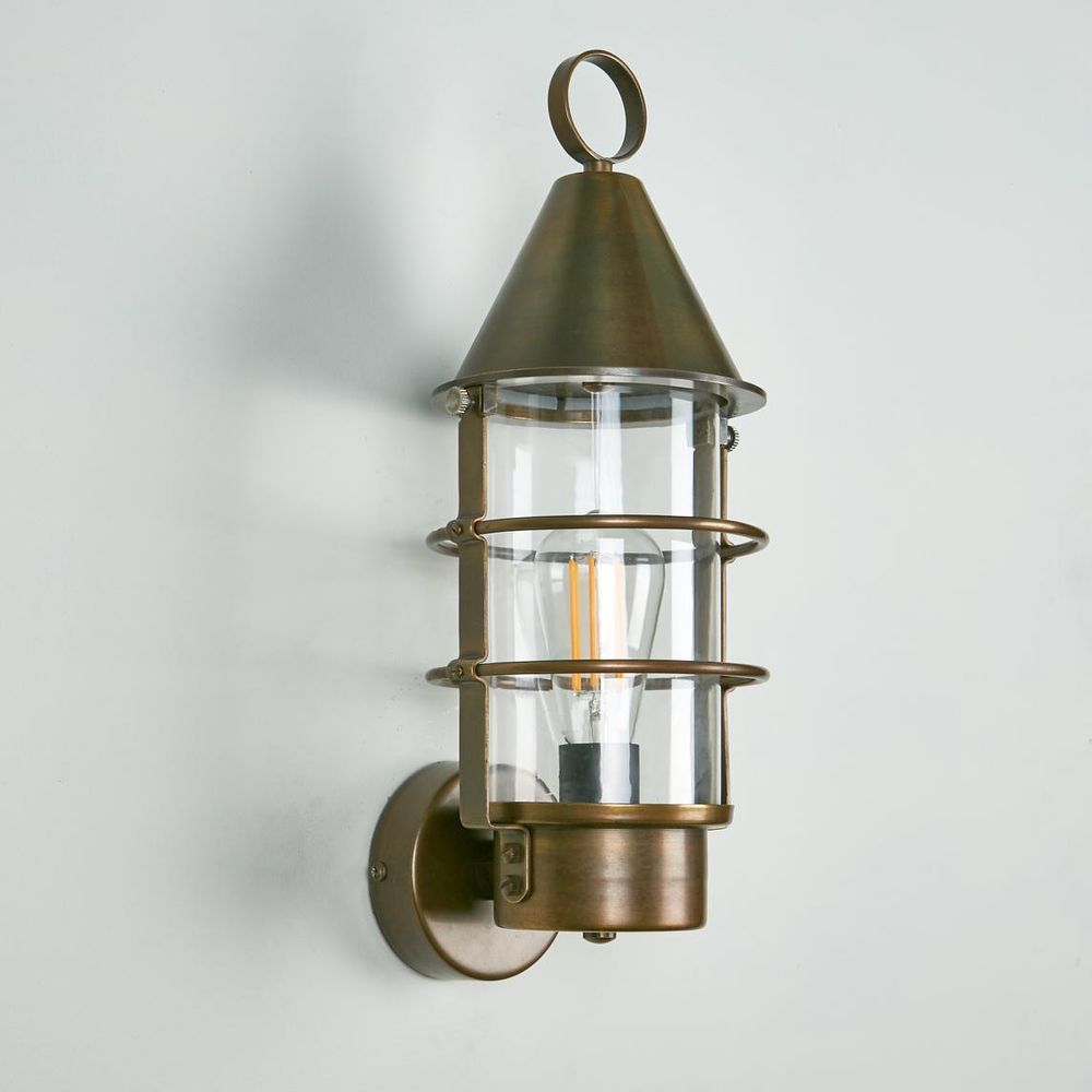 Eastwood Outdoor Wall Light Brass