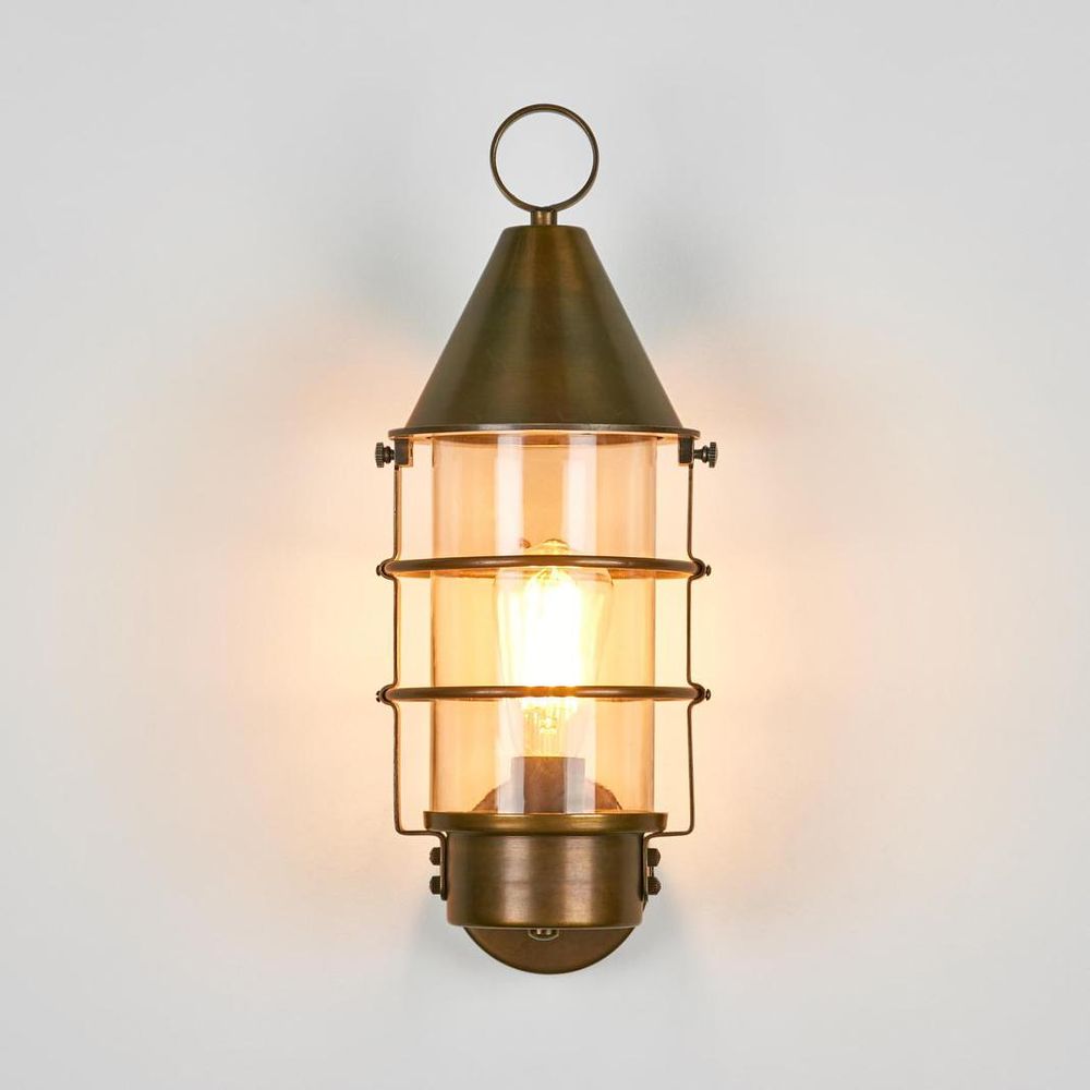 Eastwood Outdoor Wall Light Brass