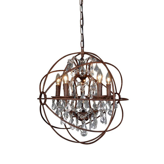 Sundance Chandelier Medium Rust