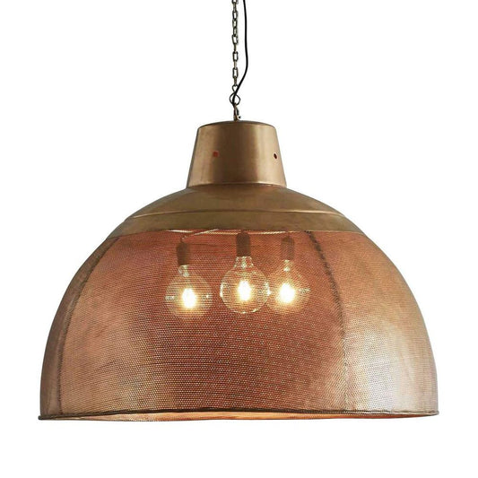 Riva Ceiling Pendant Extra Large Antique Brass