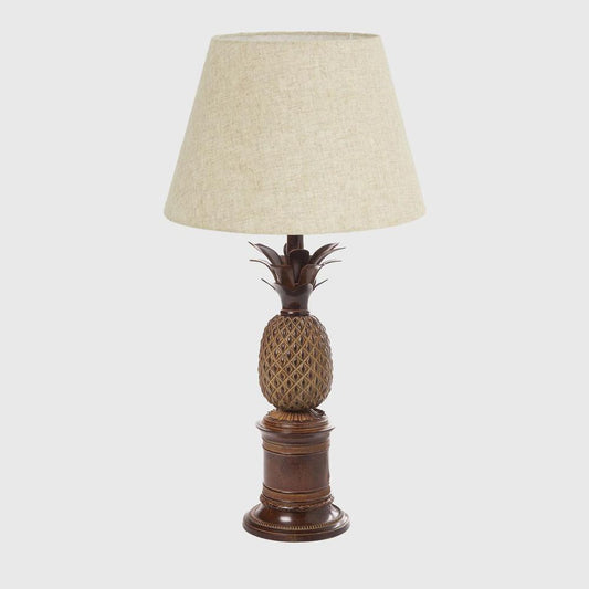 Bermuda Pineapple Table Lamp Base Brown