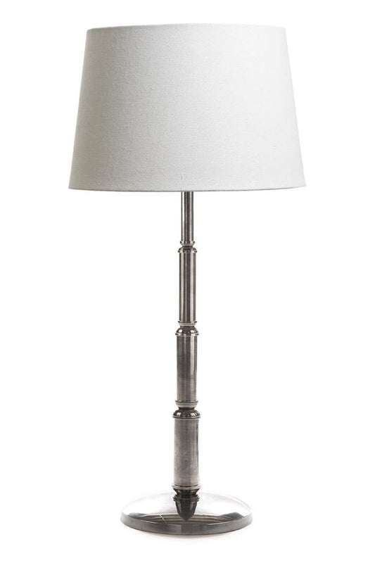 Chapman Table Lamp Base Antique Silver
