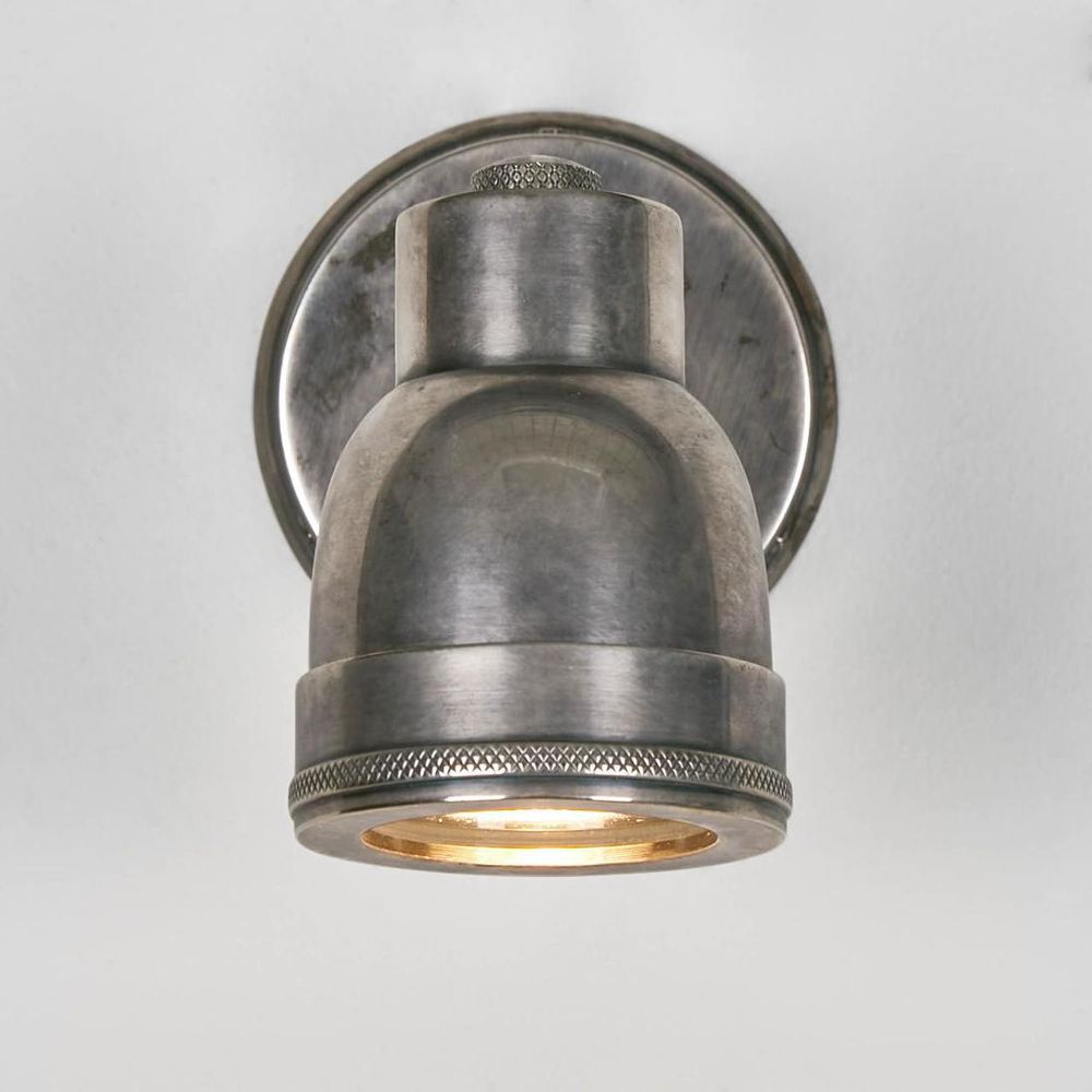 Pasco Outdoor Wall Light Antique Silver