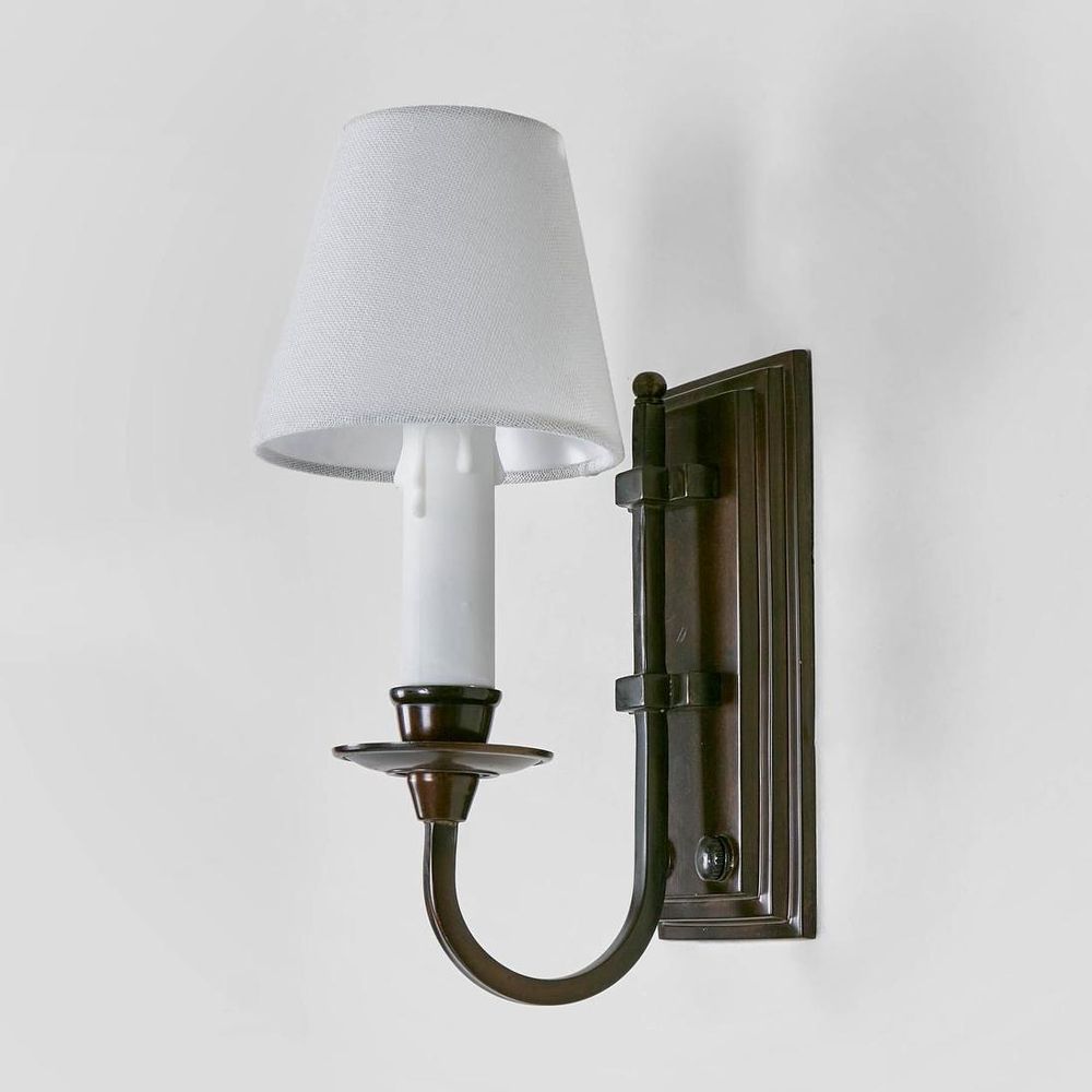 East Borne Wall Light Bronze