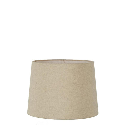 Linen Drum Lamp Shade Xs Dark Natural