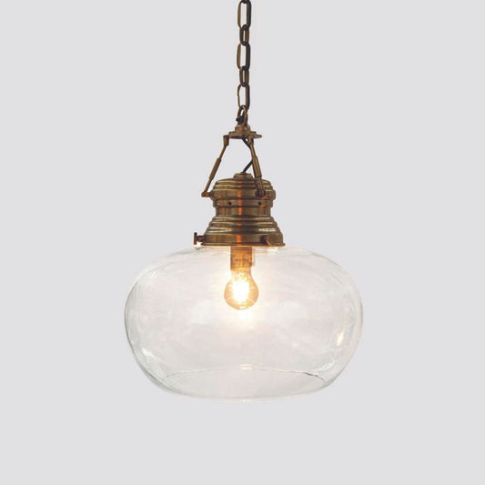 Paddington Ceiling Pendant Small Antique Brass