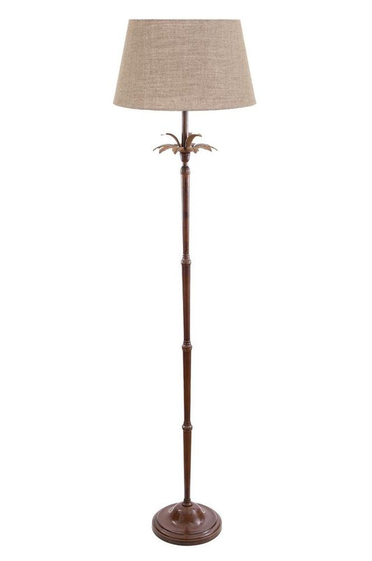 Casablanca Floor Lamp Base Brown- Base Only