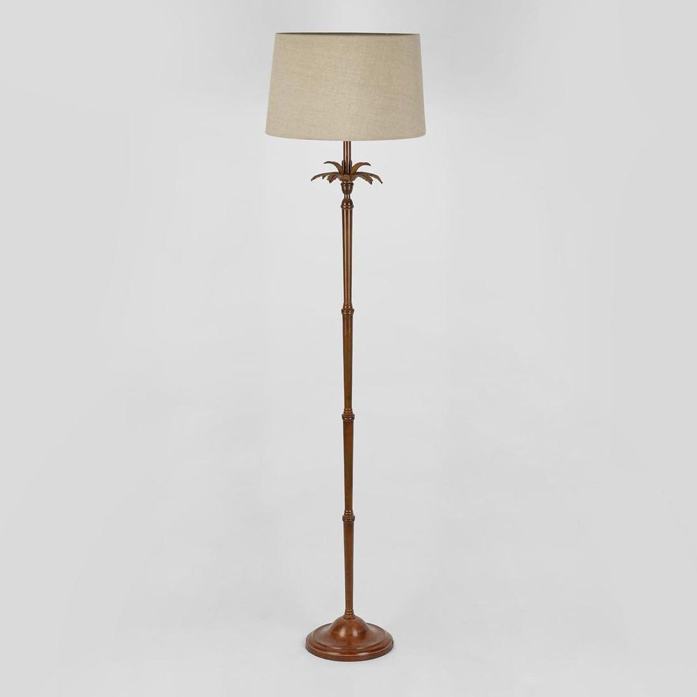 Casablanca Floor Lamp Base Brown- Base Only