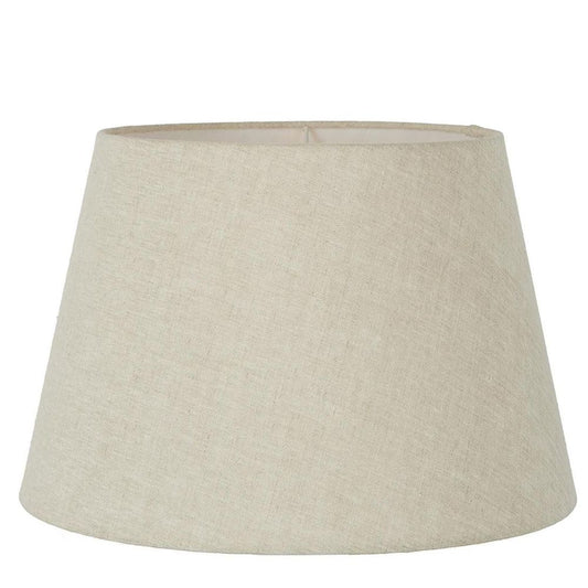 Linen Taper Lamp Shade Xxl Light Natural