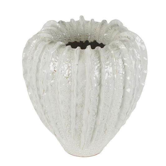 Lufa Vase White 26X26X33Cm