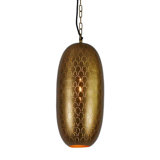 Anaconda Ceiling Pendant Light Brass
