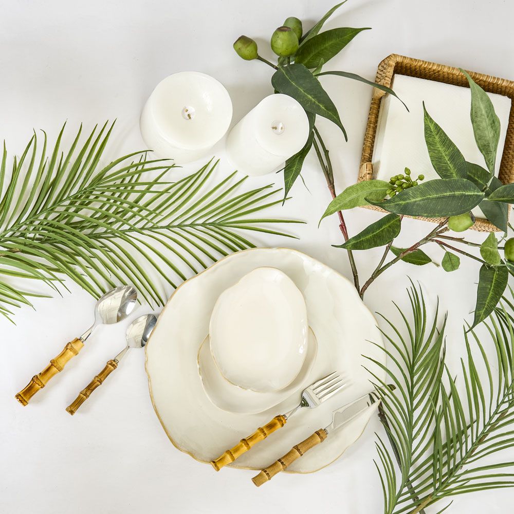 サイゴン バンブー カトラリー 16 個