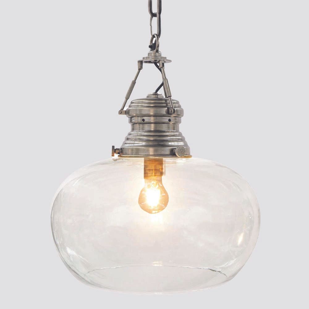 Paddington Ceiling Pendant Large Antique Silver
