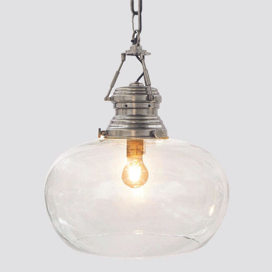 Paddington Ceiling Pendant Large Antique Silver