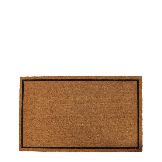 Plet Coir Doormat With Vinyl Backing Small