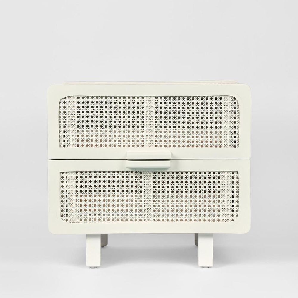 Hayme Bedside Table Chalk