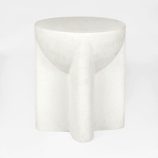 Vassili Side Table Chalk -Outdoor