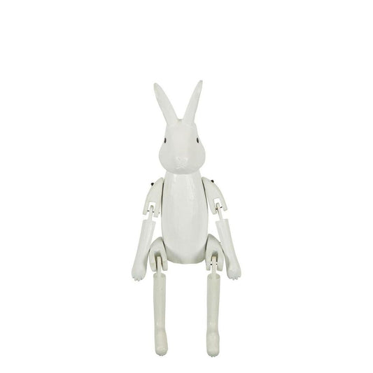 White Rabbit Puppet Large