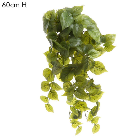 Philo Hanging Bush Real Touch 60Cm Green