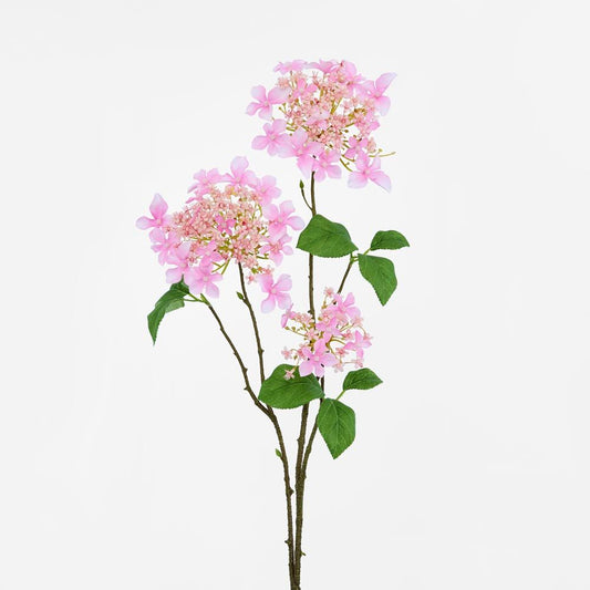 Hydrangea Spray 70cm Pink
