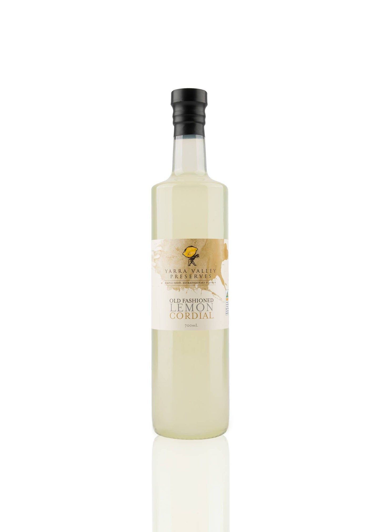 Old Fashioned Lemon Cordial 750ml