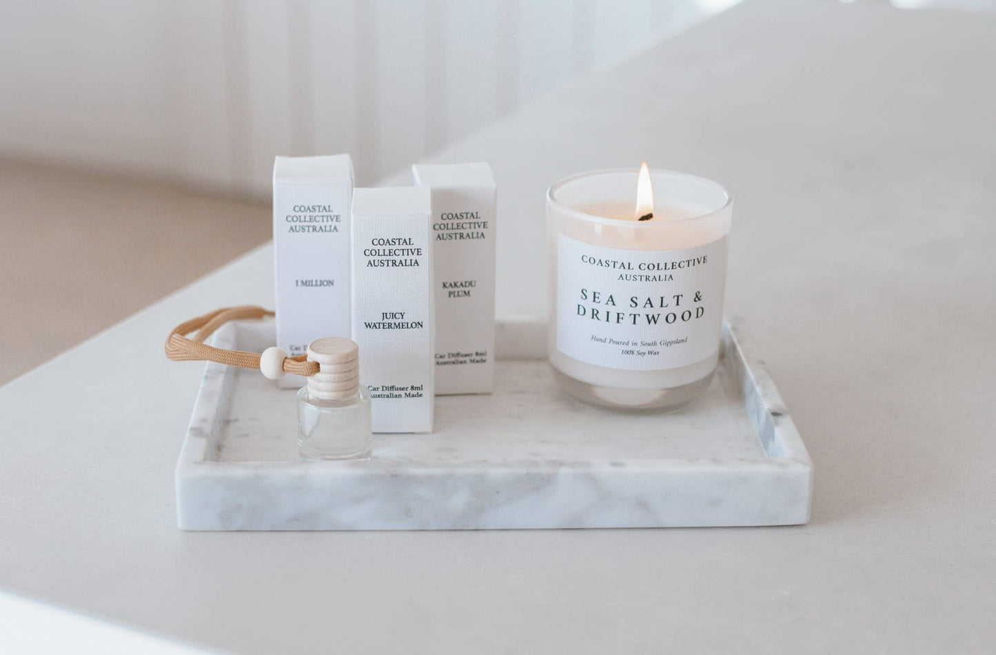 SEASALT & DRIFTWOOD Car Diffuser