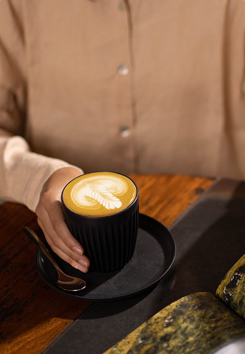 ハスキー エスプレッソ 2個セット - チャコール - 3オンス / 90ml