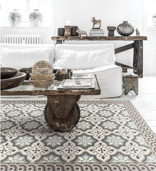 Mountain Classic Modern Vinyl Rug lifestyle