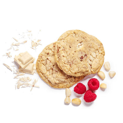 Raspberry, White Chocolate & Macadamia Cookie 70g LCRW