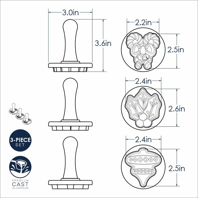 Holiday Cookie Stamp Cut- Outs