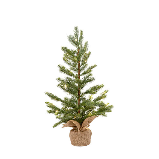 LED Pine Table Top Tree Green (60cmH)