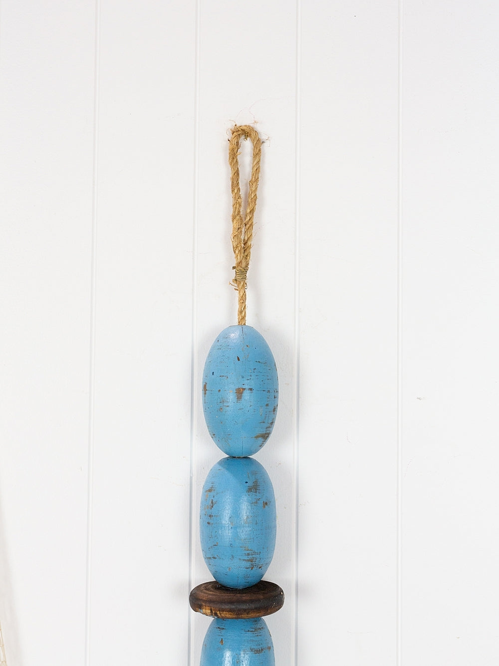 String of Oval Buoys - Blue