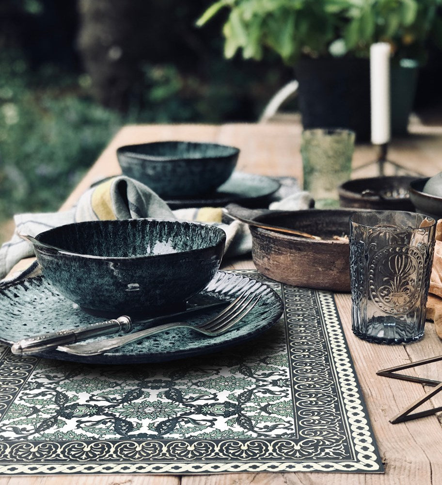 Armenian Mint Designer Vinyl Placemat