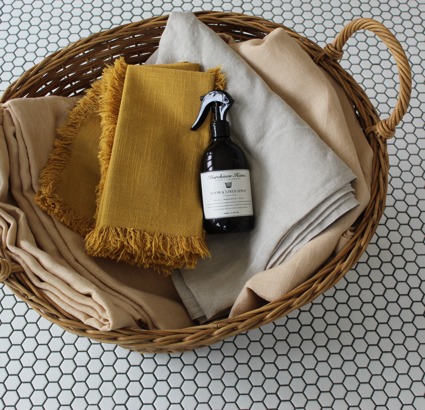 ルーム&リネンスプレー バジル マンダリン&ケール