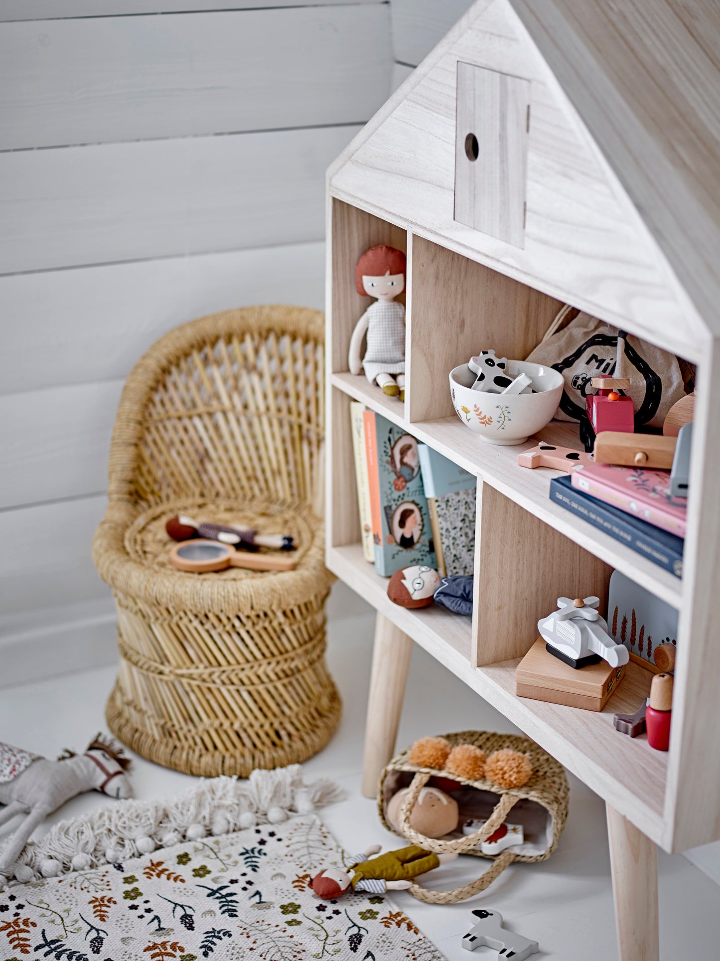 Daisy Toy Make-up set, Rose, Beech (11 Pieces)