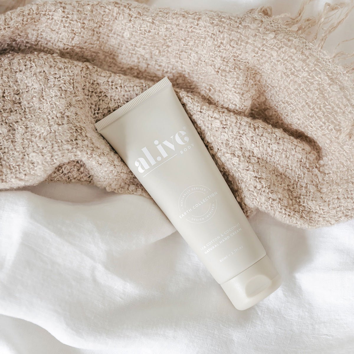 シーコットン&ココナッツハンドクリーム - 80ml