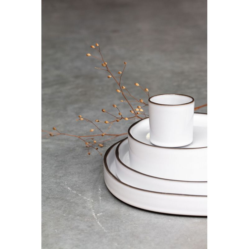 Revol Caractere OVAL PLATE White Cumulus