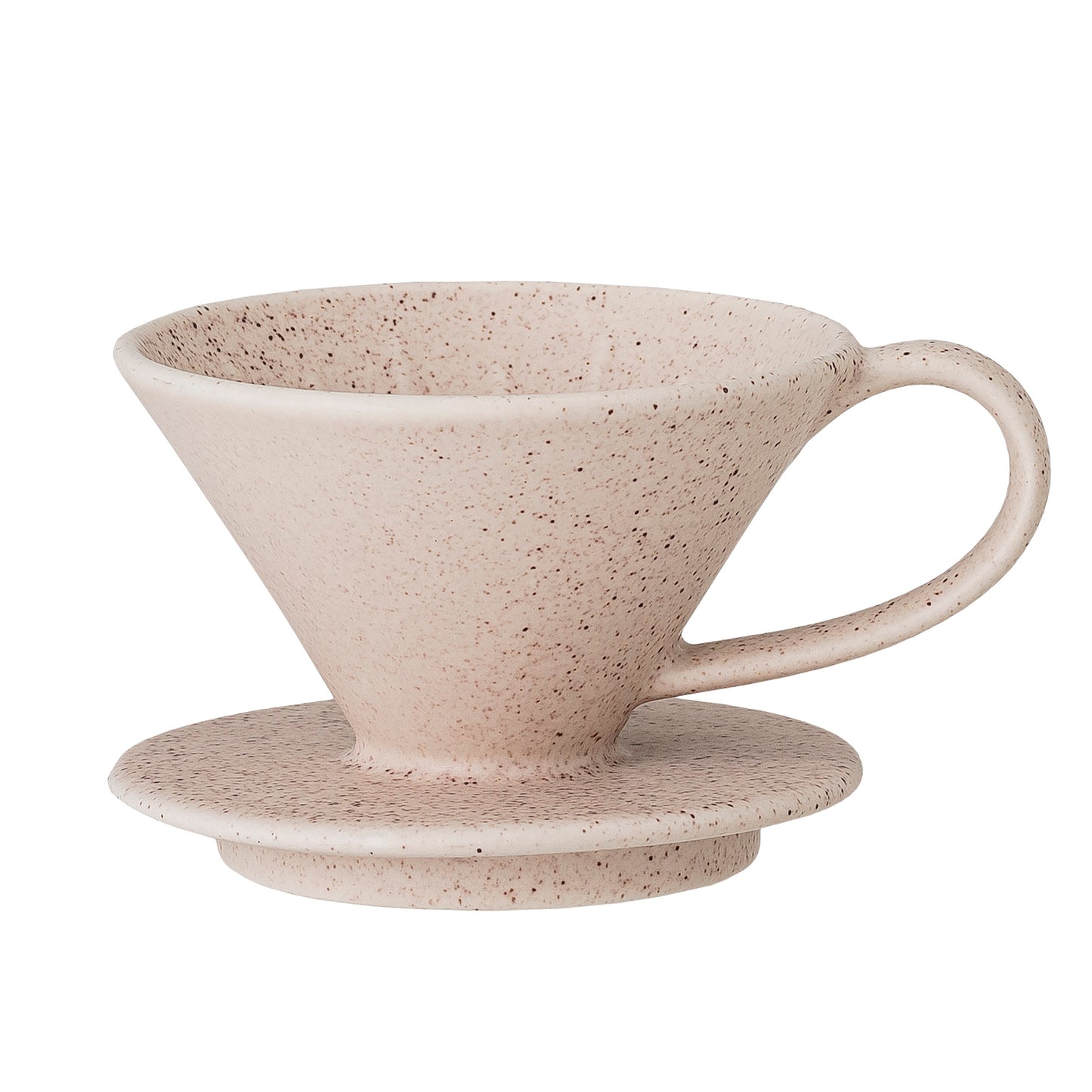 Franz Coffee Pot w/Dripper, Nature, Stoneware