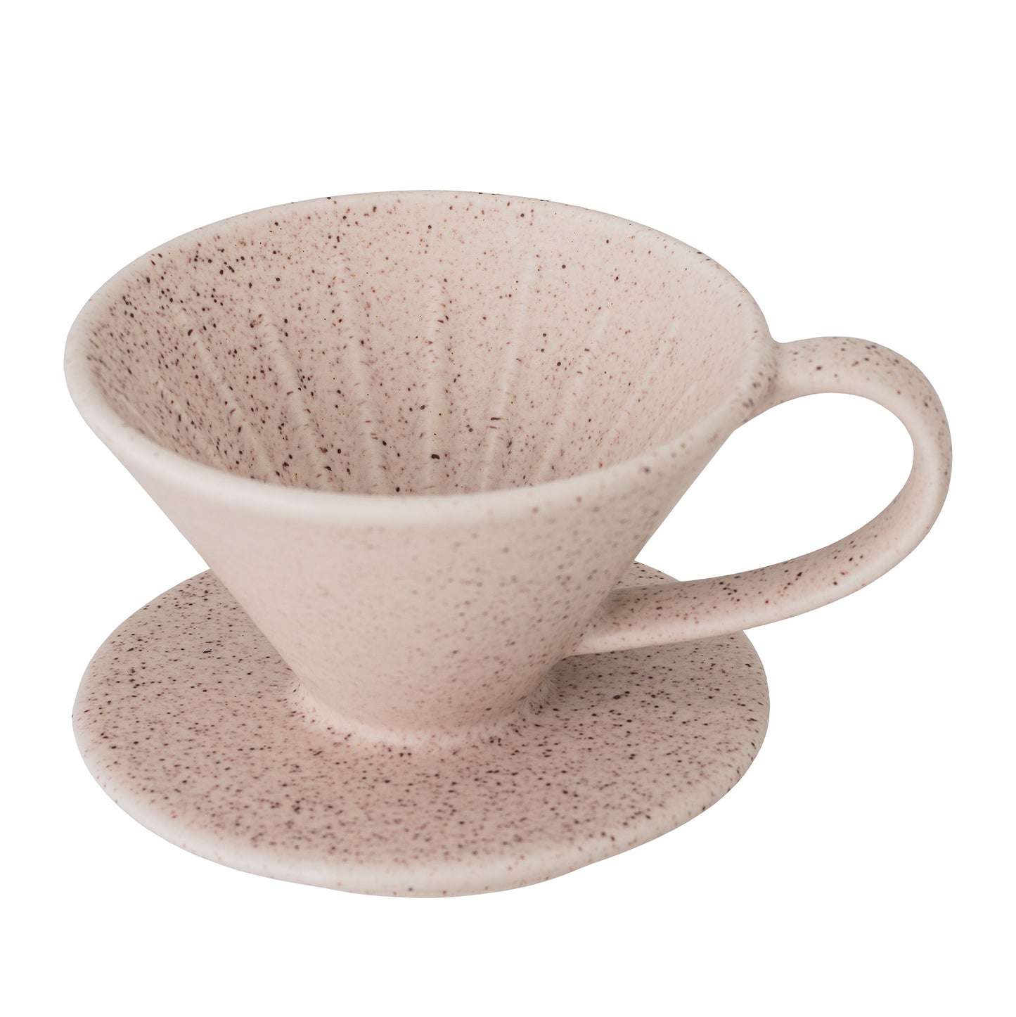 Franz Coffee Pot w/Dripper, Nature, Stoneware