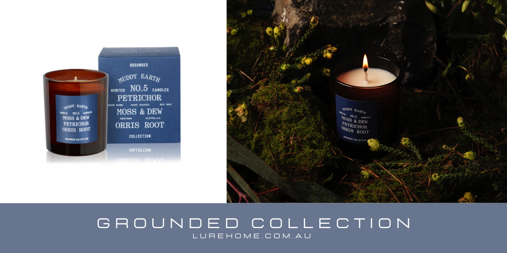 NEW from Hunter Candles; Grounded Collection