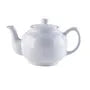 White Teapot - 6cup/1100ml