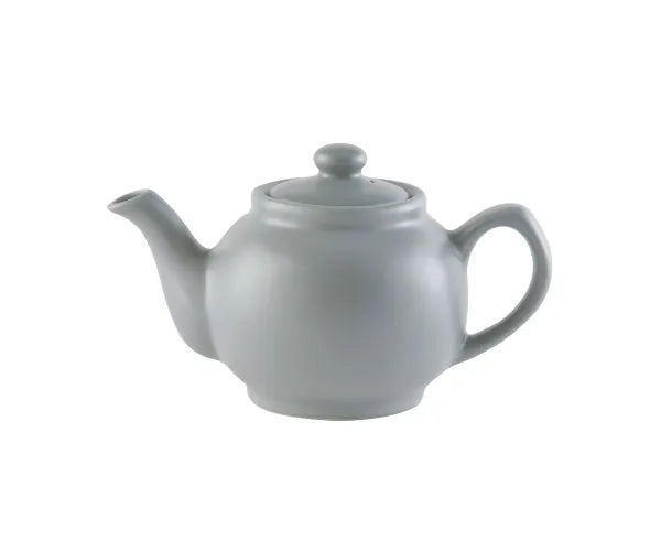 Matt Grey Teapot - 6cup/1100ml