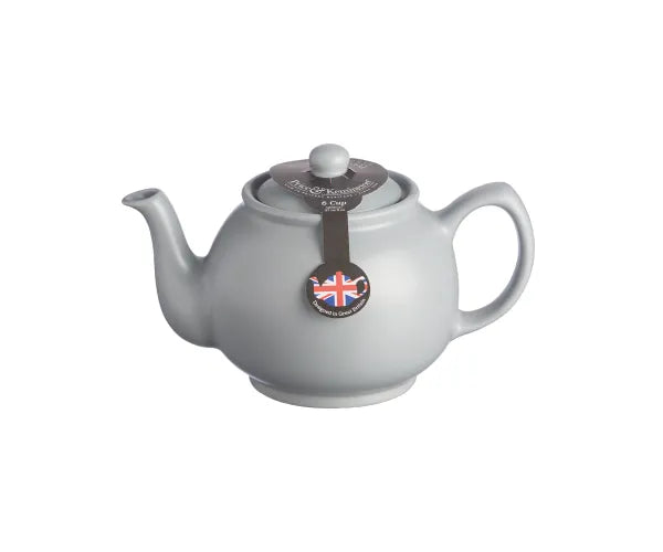 Matt Grey Teapot - 6cup/1100ml